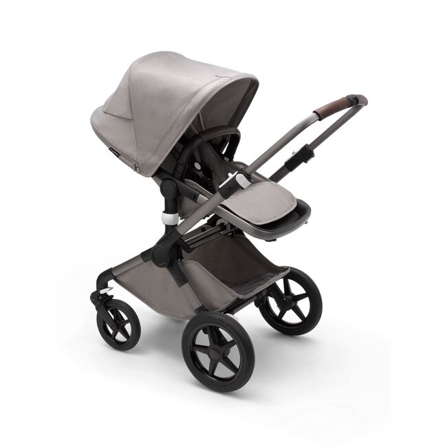 PP Bugaboo Fox 3 Mineral complete GRAPHITE/LIGHT GREY - Main Image Slide 3 of 11