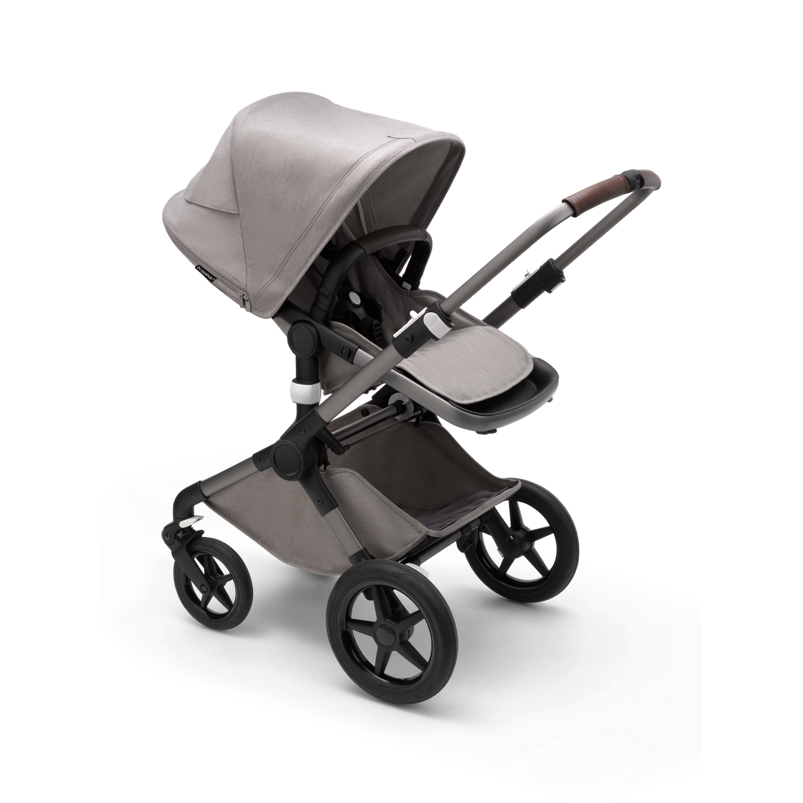 Refurbished Bugaboo Fox 3 Mineral complete GRAPHITE/LIGHT GREY - Thumbnail Slide 3 van 11