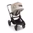 Bugaboo Fox 5 2-in-1 pram black base, desert taupe fabrics, desert taupe sun canopy - Thumbnail Slide 6 of 13