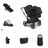 Bugaboo Donkey 6 Double Essential stroller bundle - Thumbnail Slide 1 of 6