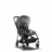 Bugaboo Bee 5 travel system grey melange sun canopy, grey melange fabrics, black base - Thumbnail Slide 7 of 19