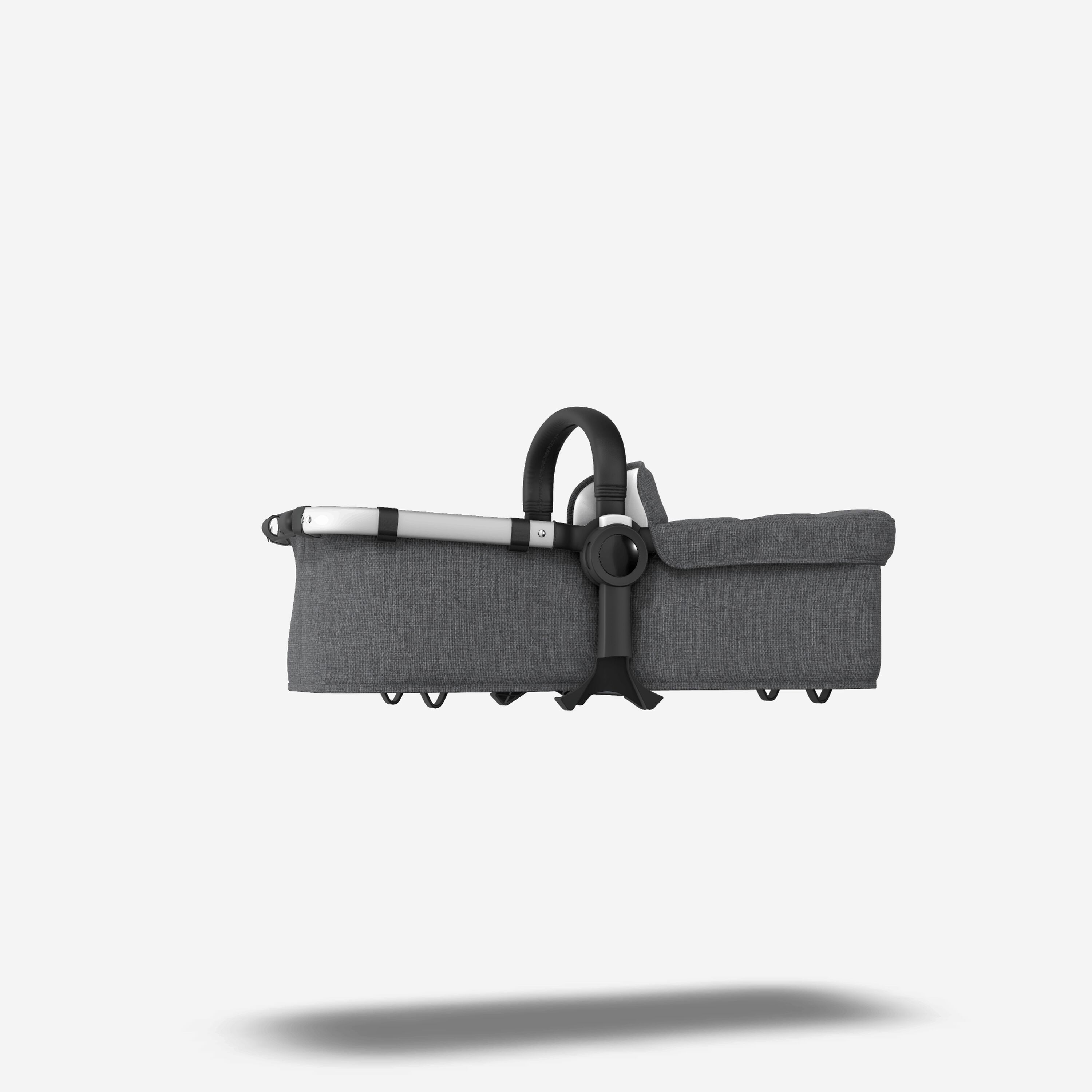 Bugaboo Donkey2 Classic carrycot fabr compl UK GREY MELANGE - Main Modal Image Slide 2 of 6