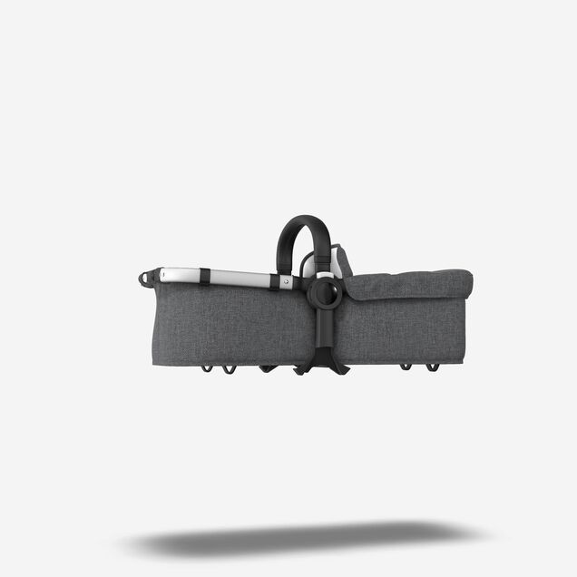 Bugaboo Donkey2 Classic carrycot fabr compl UK GREY MELANGE - Main Image Slide 2 of 6