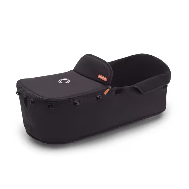 Bugaboo Fox Cub carrycot fabric set UK MIDNIGHT BLACK - Main Image Slide 1 of 1