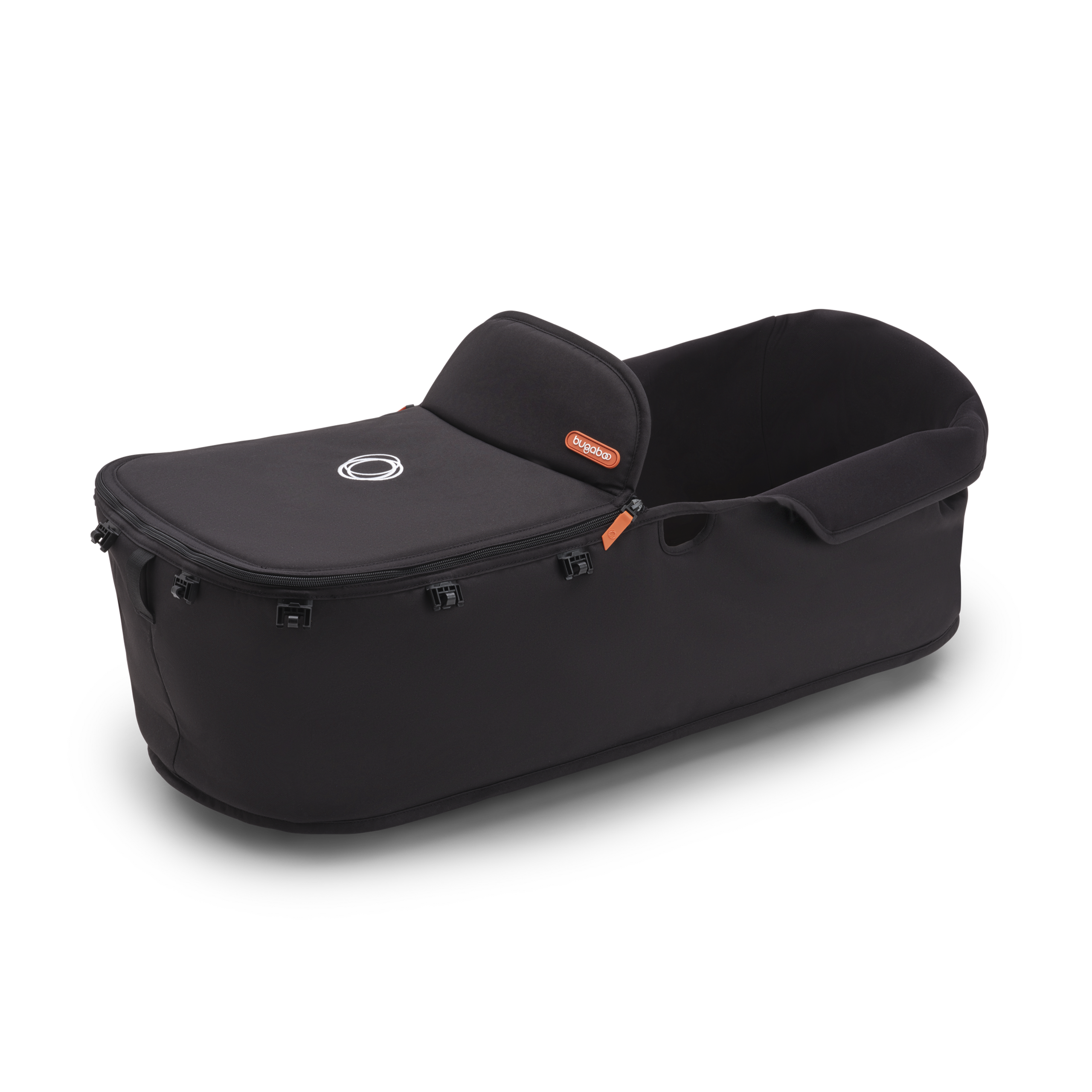 Bugaboo Fox Cub carrycot fabric set UK MIDNIGHT BLACK - Thumbnail Slide 1 of 1