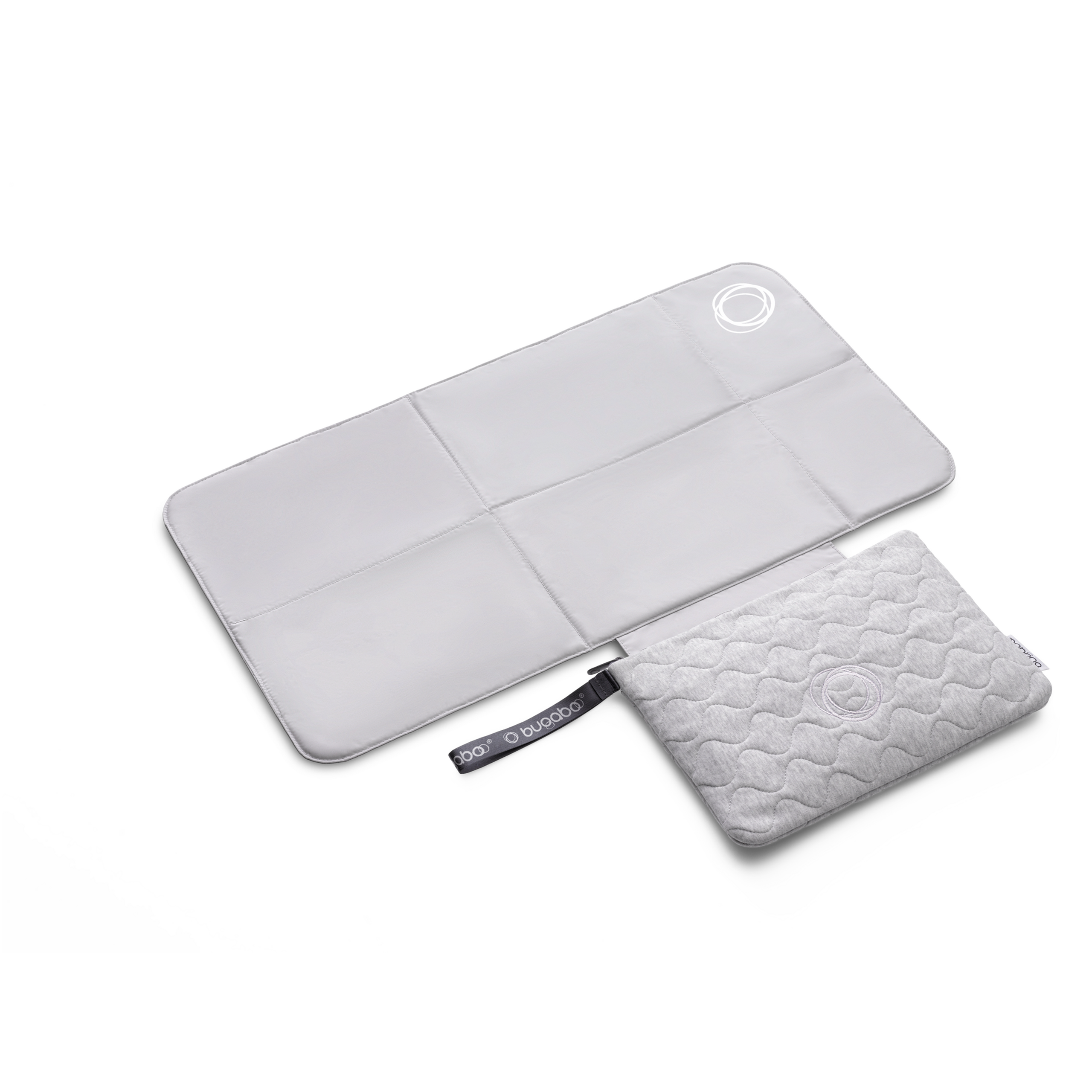Refurbished Bugaboo changing clutch LIGHT GREY MELANGE - Thumbnail Slide 2 of 5