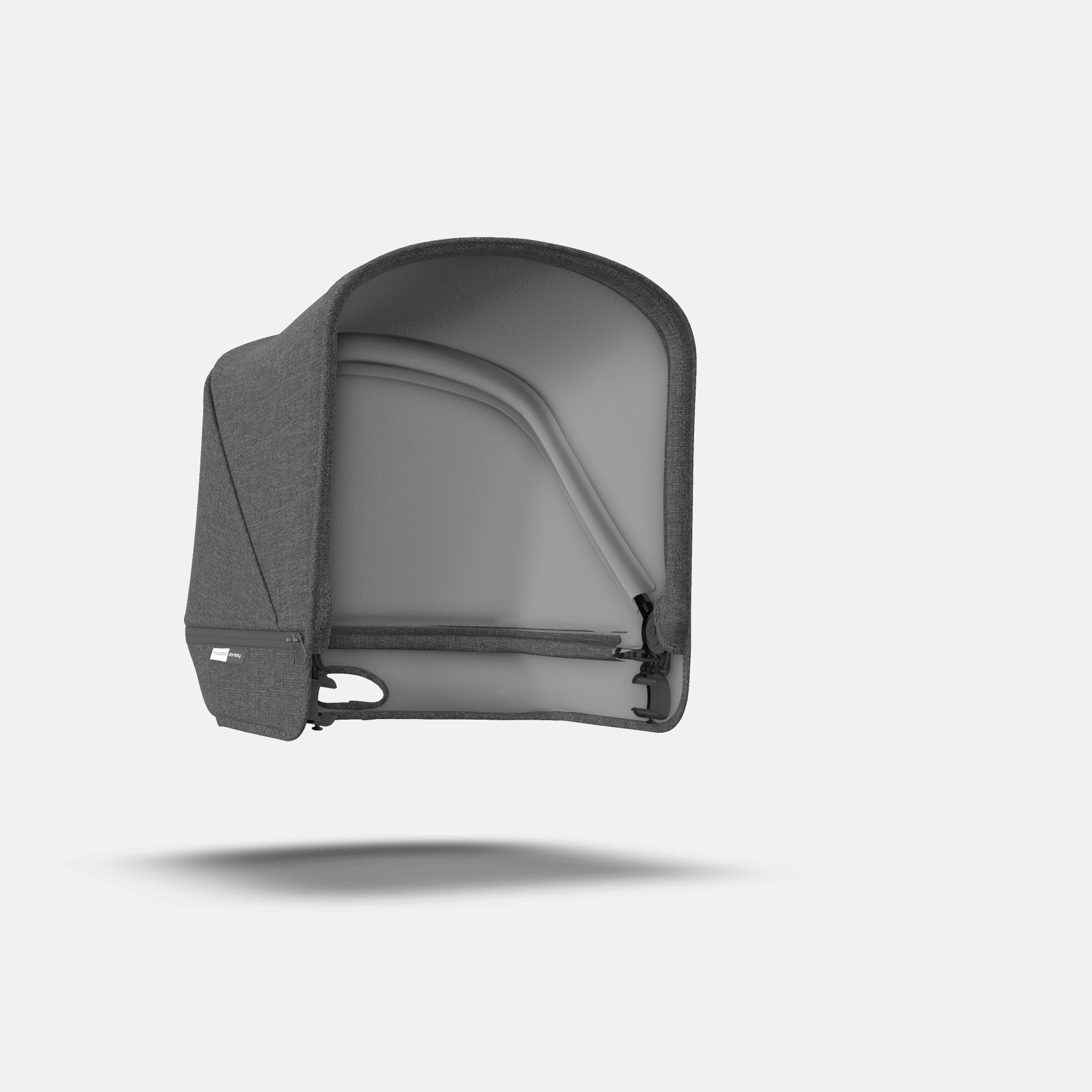 Bugaboo Donkey2 sun canopy GREY MELANGE - Main Modal Image Slide 5 of 6