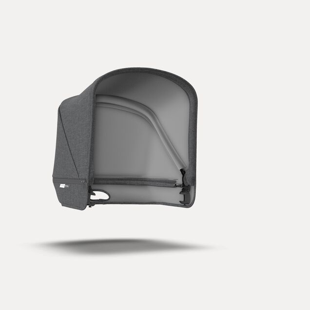 Bugaboo Donkey2 sun canopy GREY MELANGE - Main Image Slide 5 of 6
