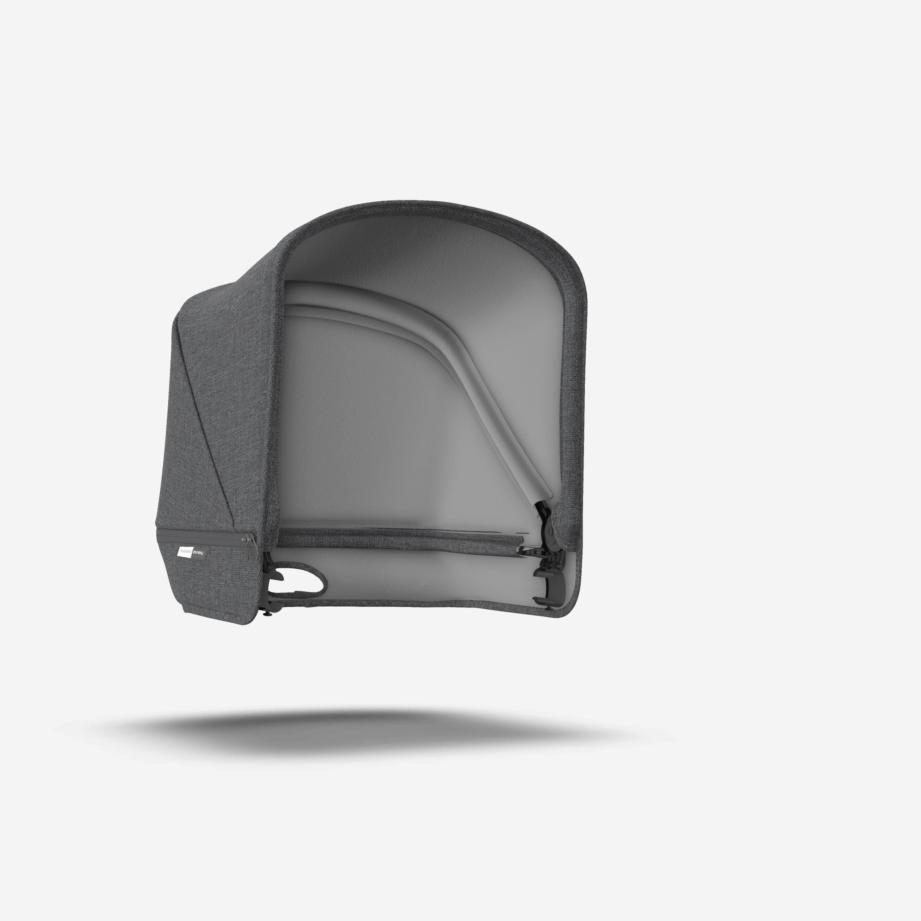 Bugaboo Donkey2 sun canopy GREY MELANGE - Main Modal Image Slide 5 of 6