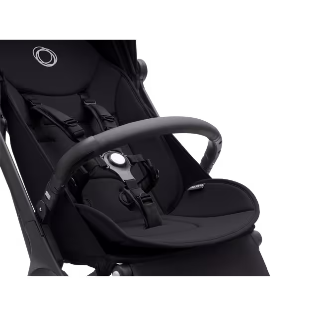 Bugaboo Butterfly travel stroller black base, desert taupe fabrics, desert taupe sun canopy - Main Image Slide 10 of 13