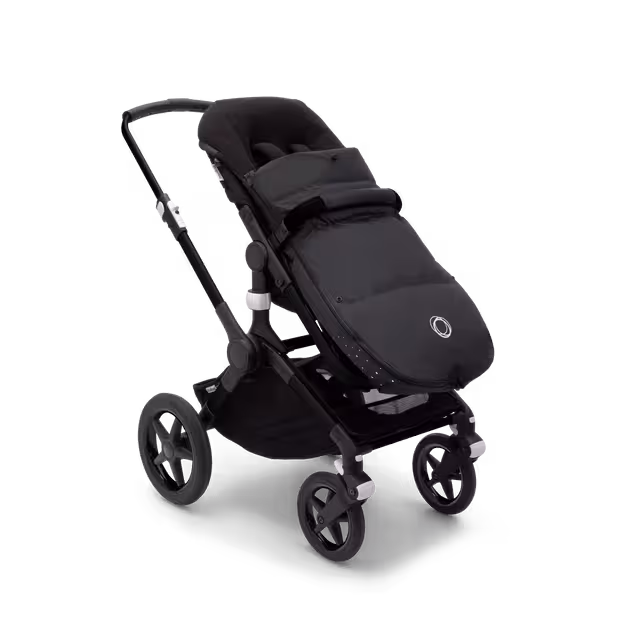Refurbished Bugaboo performance winter footmuff MIDNIGHT BLACK - Main Image Slide 2 of 6