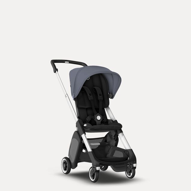 Refurbished Bugaboo Ant complete UK ALU/BLACK-STEEL BLUE - Main Image Slide 1 of 1