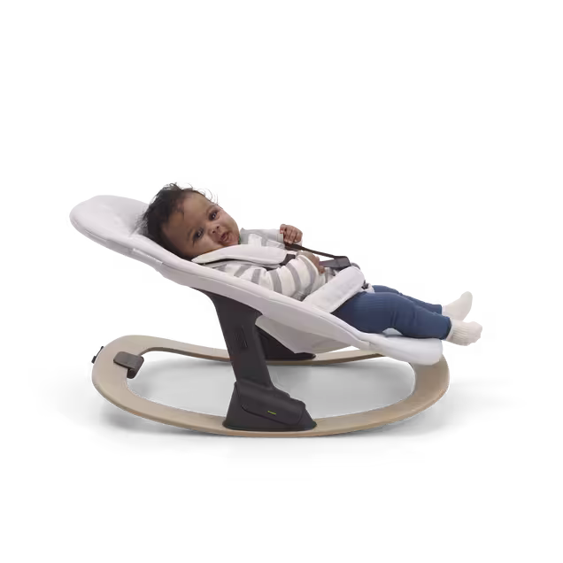 Bugaboo Giraffe baby rocker UK POLAR WHITE - Main Image Slide 5 of 6
