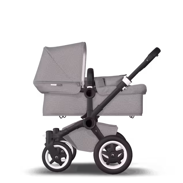 Refurbished Bugaboo Donkey2 Mono complete BLACK/MINERAL LIGHT GREY - Main Image Slide 12 of 14
