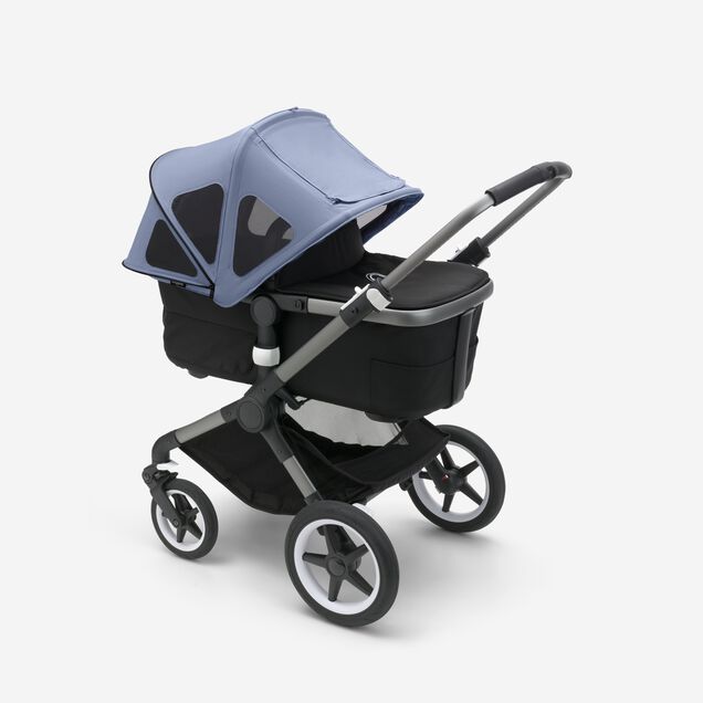 Bugaboo Fox/Cameleon3/Lynx breezy sun canopy SEASIDE BLUE - Main Image Slide 3 of 5