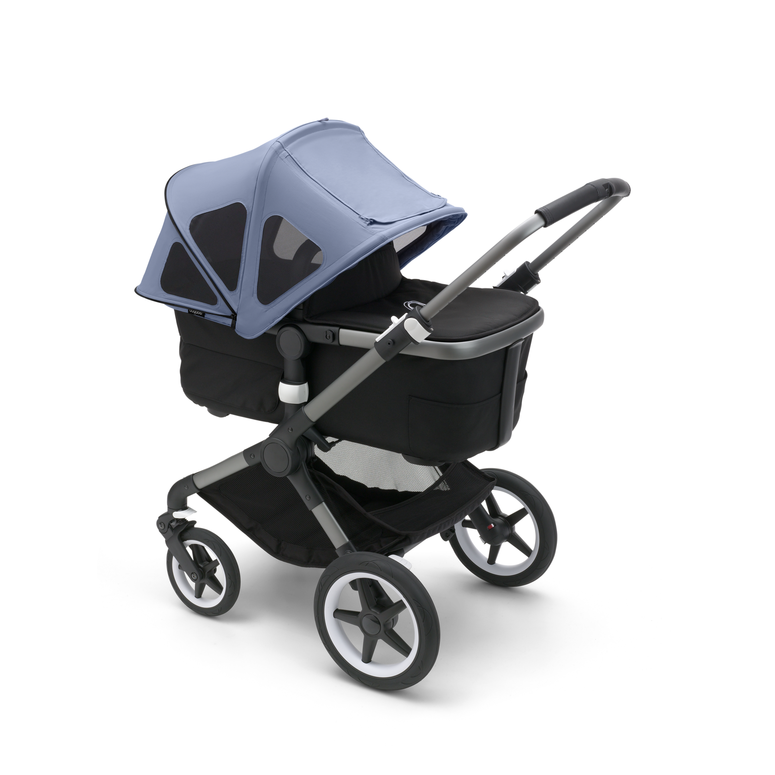 Bugaboo Fox/Cameleon3/Lynx breezy sun canopy SEASIDE BLUE - Thumbnail Slide 3 of 5