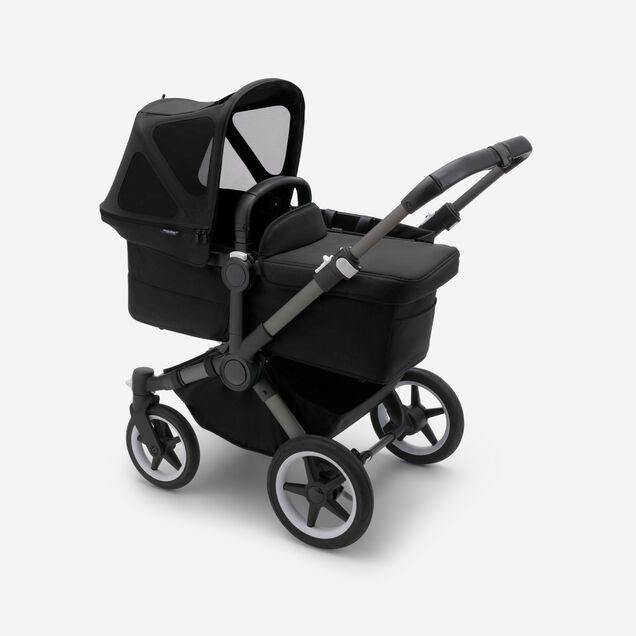 Bugaboo Donkey breezy sun canopy MIDNIGHT BLACK - Main Image Slide 2 of 5