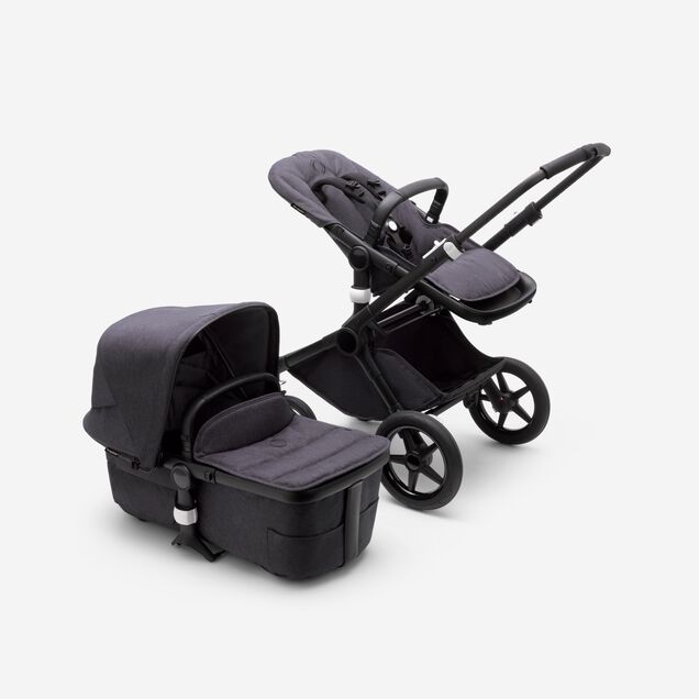 Refurbished Bugaboo Fox 3 Mineral complete AU BLACK/WASHED BLACK - Main Image Slide 13 of 13