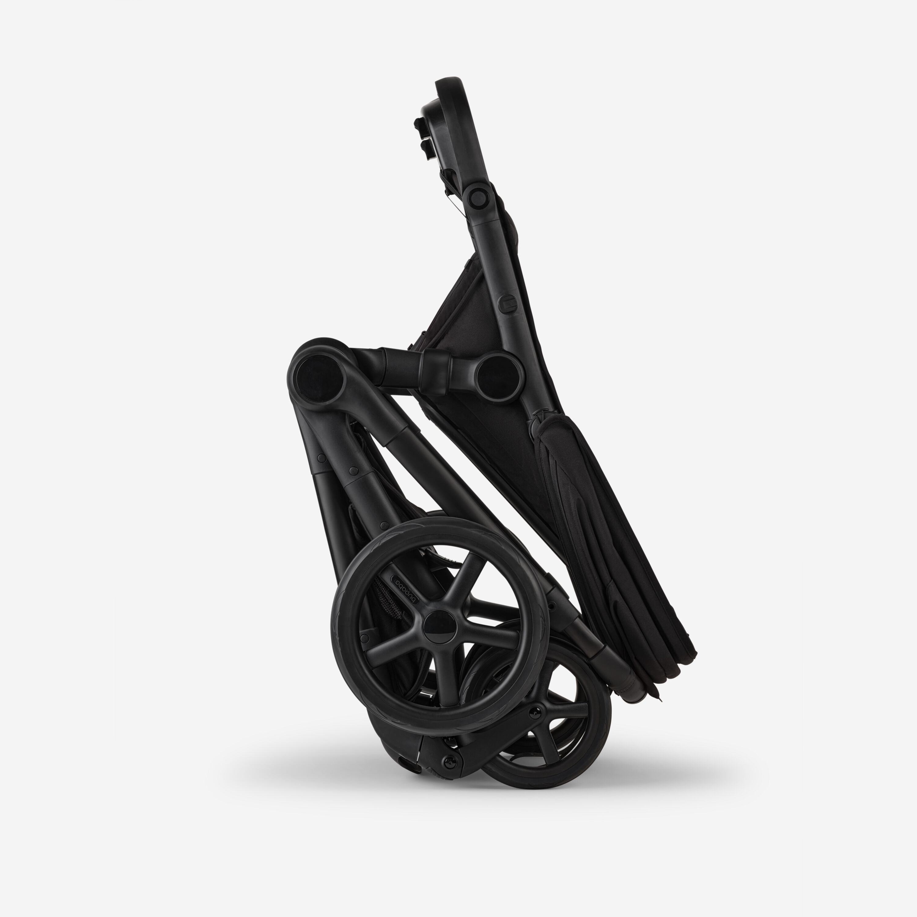 A Bugaboo Kangaroo 2-in-1 stroller in a compact one-piece fold. - Main Modal Image Slide 12 of 18