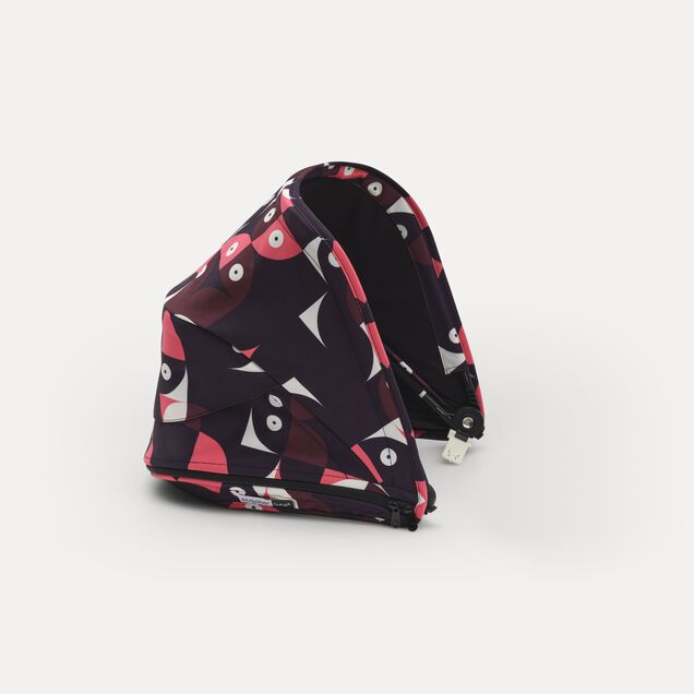 Bugaboo Bee 6 sun canopy Animal Explorer PINK/ RED  - Main Image Slide 1 of 3