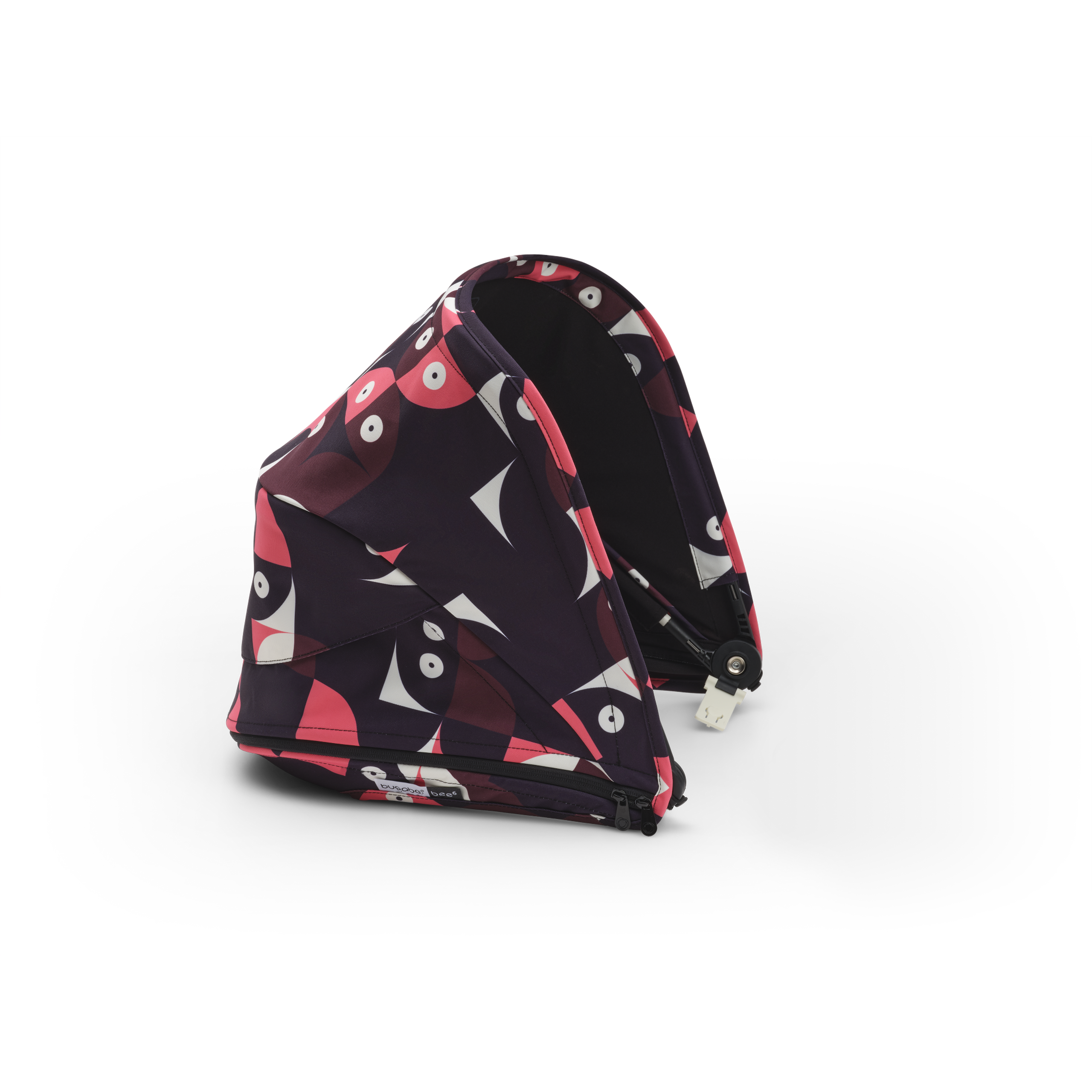 Bugaboo Bee 6 sun canopy Animal Explorer PINK/ RED  - Thumbnail Slide 1 of 3