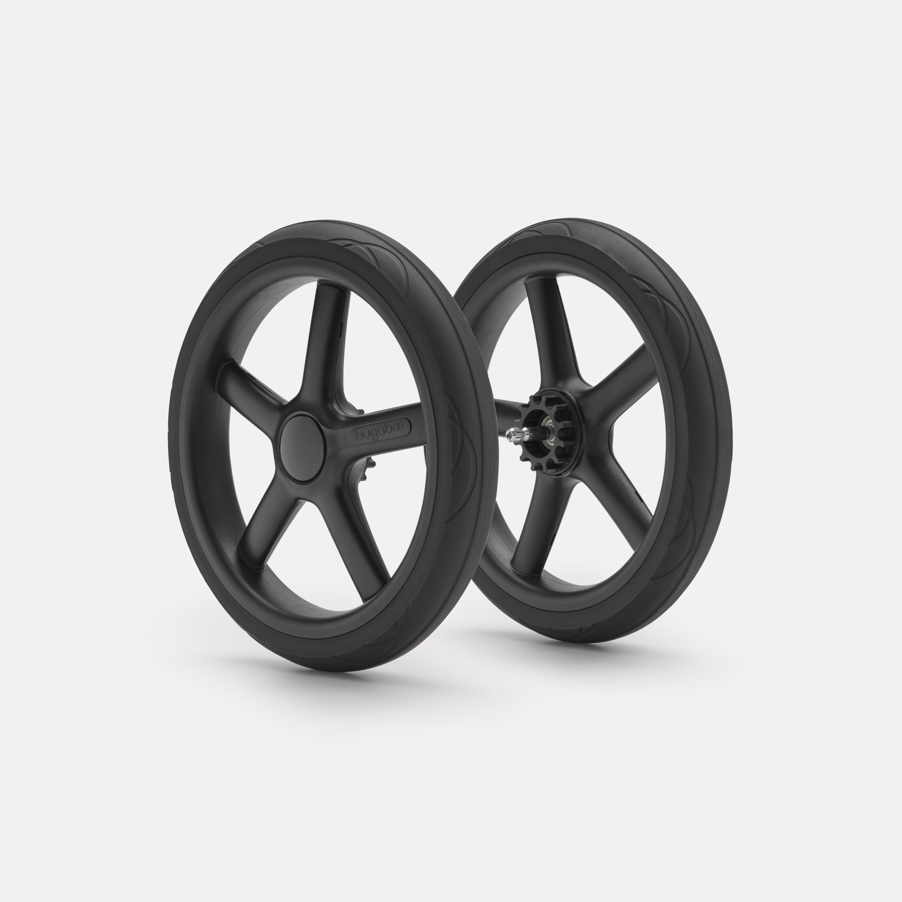 Bugaboo Fox 5 rear wheels BLACK - Main Modal Image Slide 4 of 4