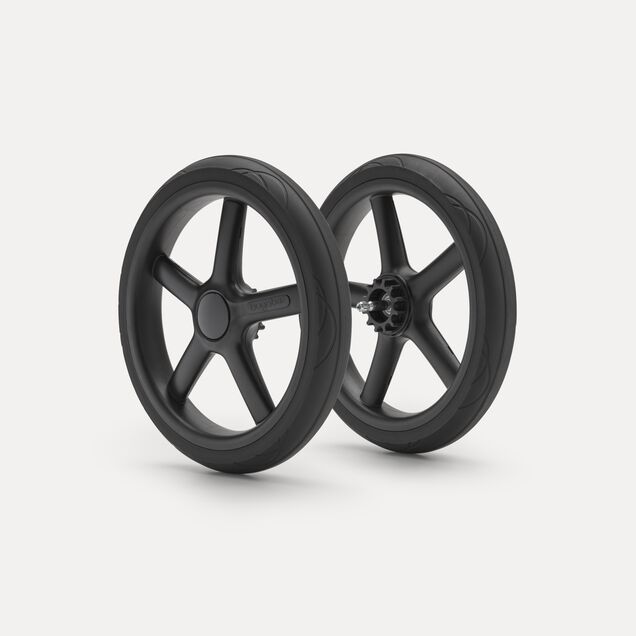 Bugaboo Fox 5 rear wheels BLACK - Main Image Slide 4 of 4