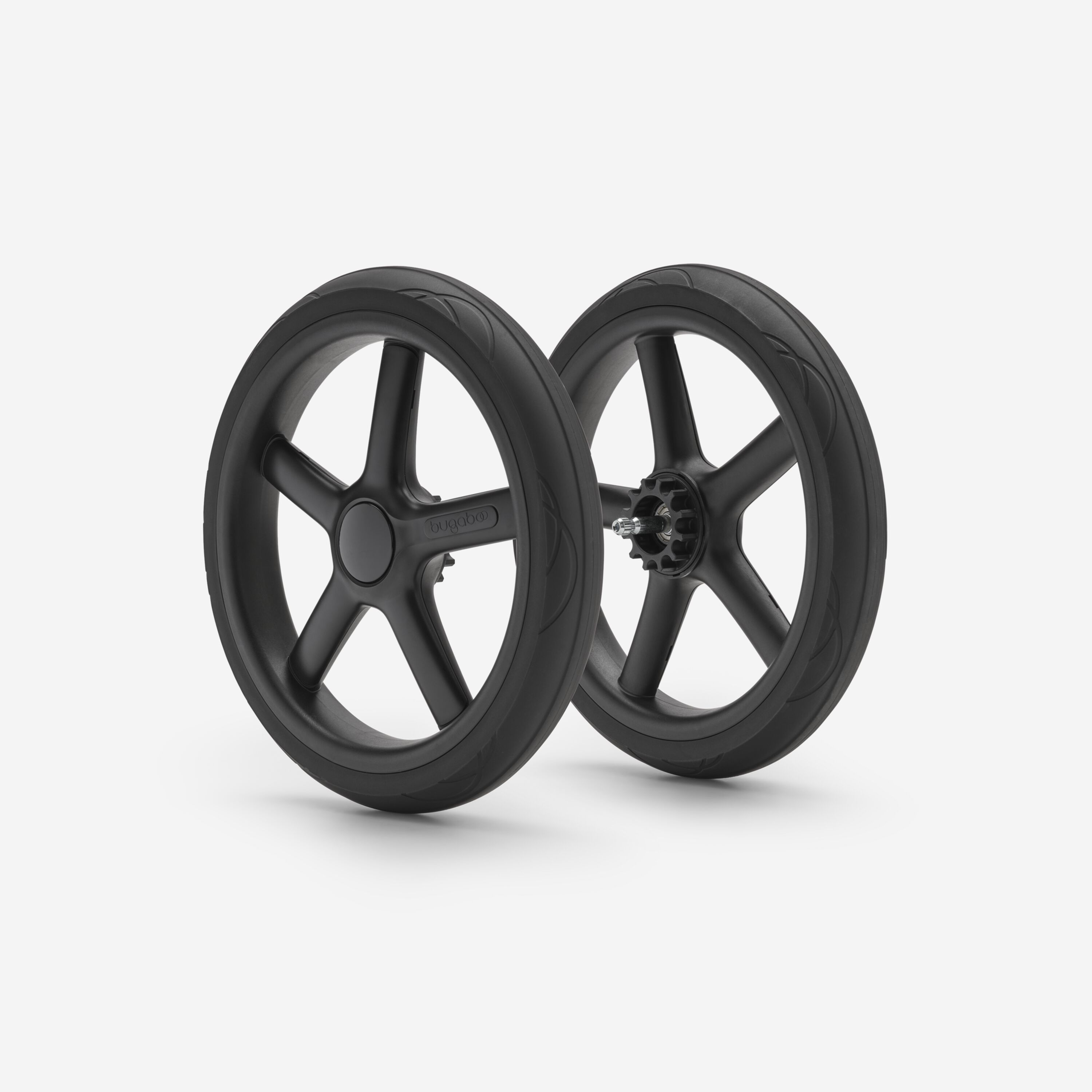 Bugaboo Fox 5 rear wheels BLACK - Main Modal Image Slide 4 of 4