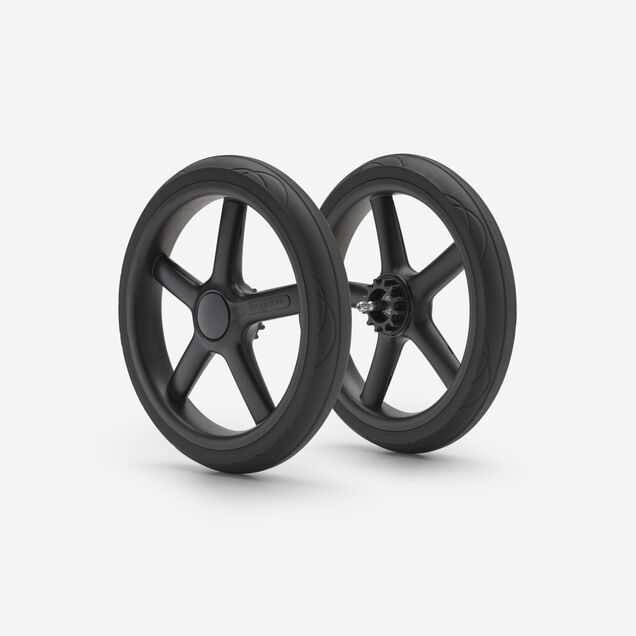 Bugaboo Fox 5 rear wheels BLACK - Main Image Slide 4 of 4