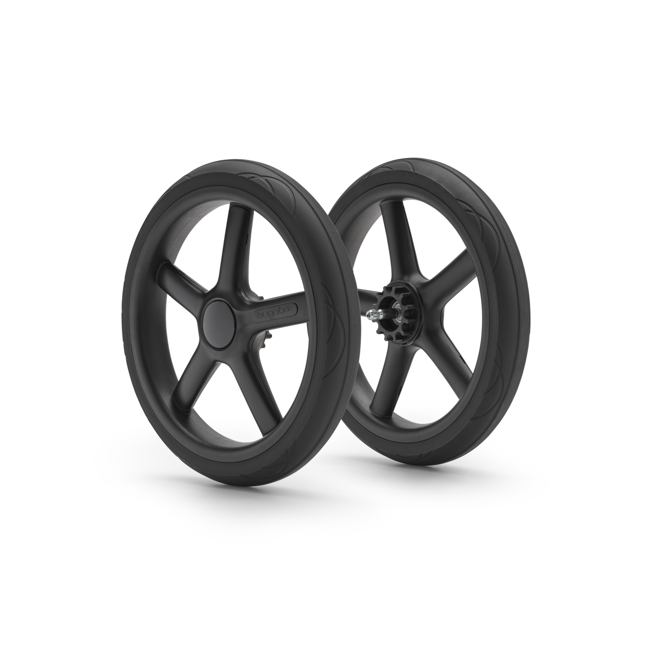Bugaboo Fox 5 rear wheels BLACK - Thumbnail Slide 4 of 4