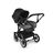 Bugaboo Donkey 5 Mono 2-in-1 stroller graphite base, grey mélange fabrics, midnight black sun canopy - Thumbnail Slide 2 of 12