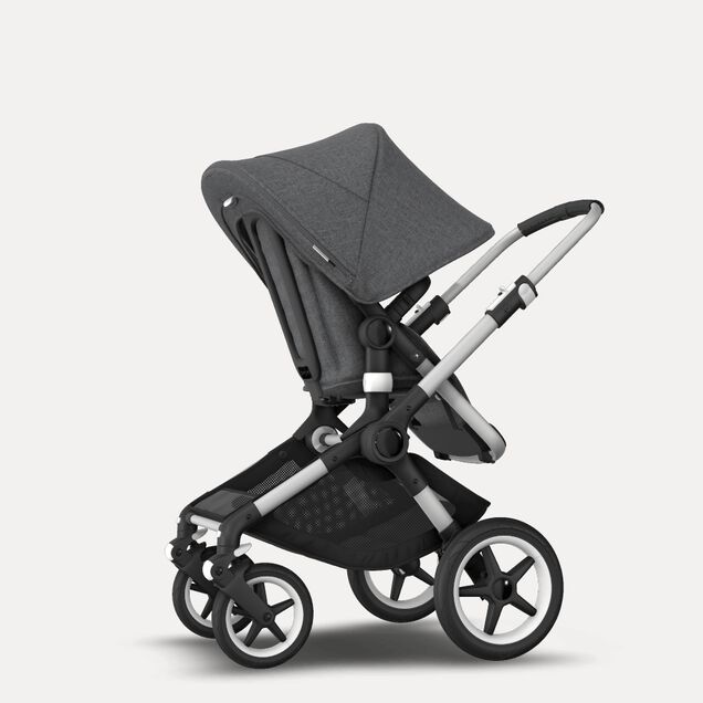 Refurbished Bugaboo Fox2 complete ALU/GREY MELANGE-GREY MELANGE - Main Image Slide 7 of 10