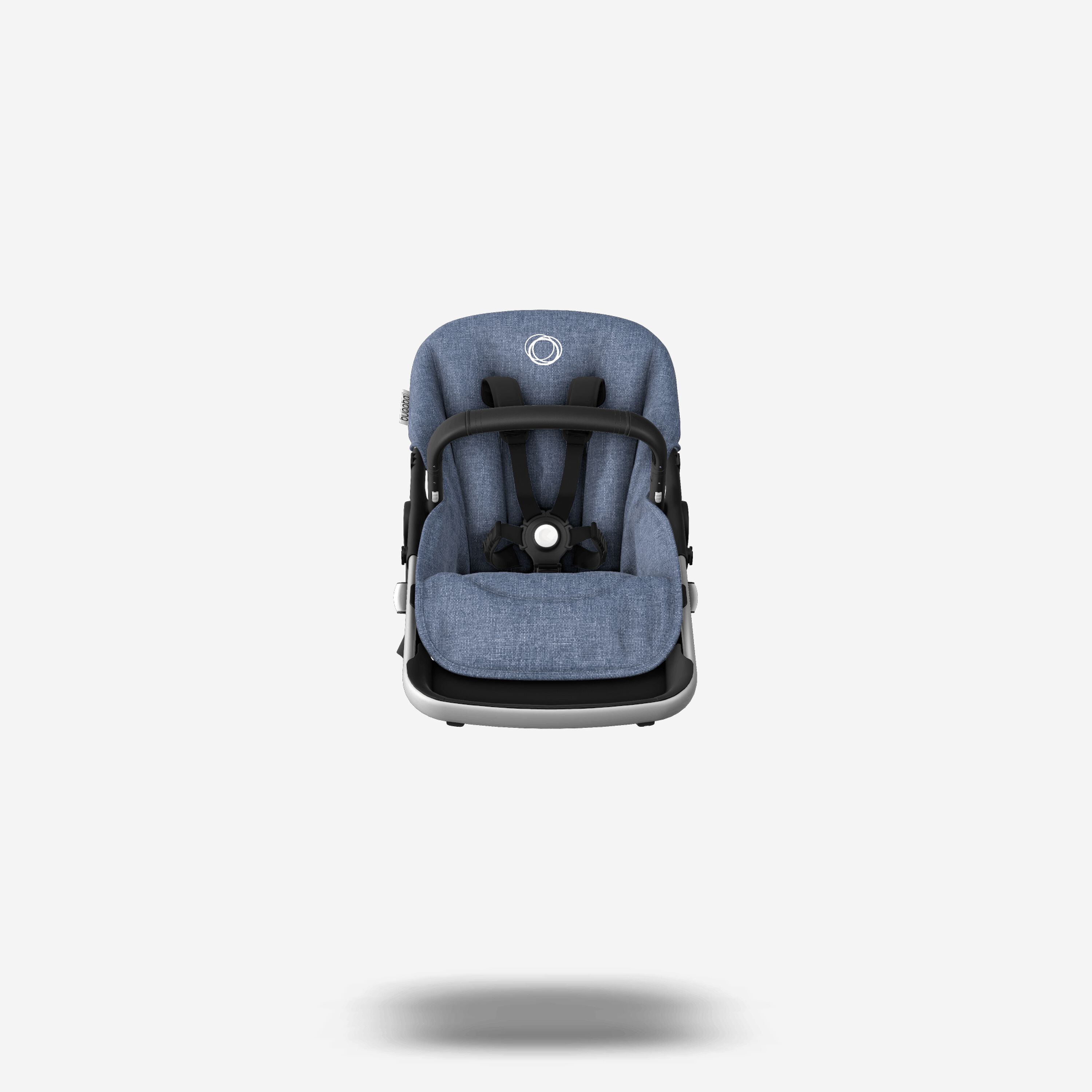 Bugaboo Fox seat fabric BLUE MELANGE - Main Modal Image Slide 3 of 6