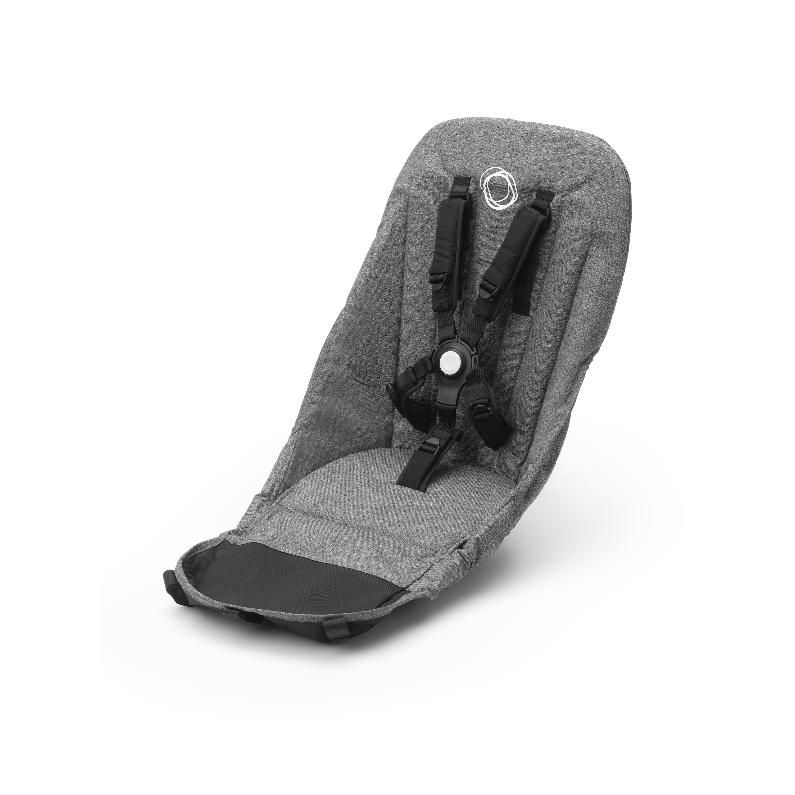 Bugaboo Donkey 3 seat fabric | GREY MELANGE - Thumbnail Slide 1 of 2