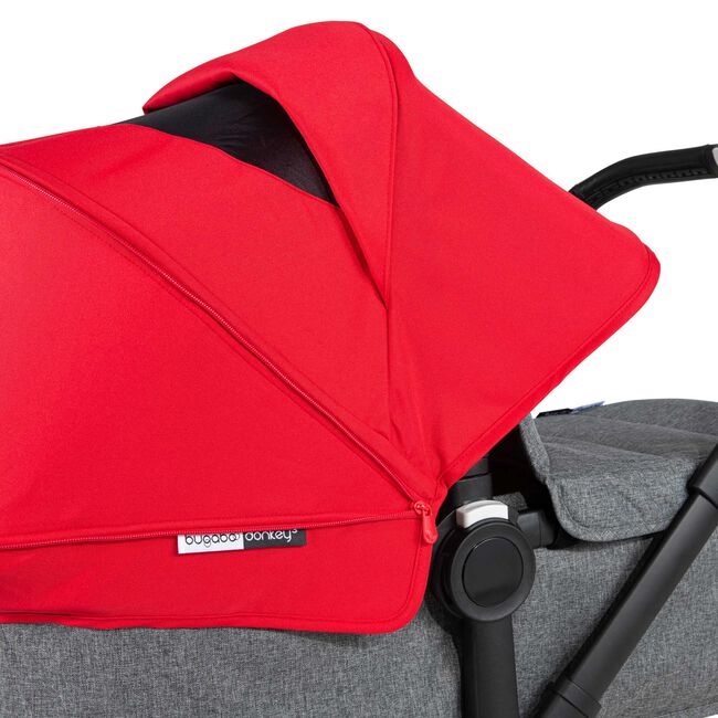 PP Bugaboo Donkey3 sun canopy RED