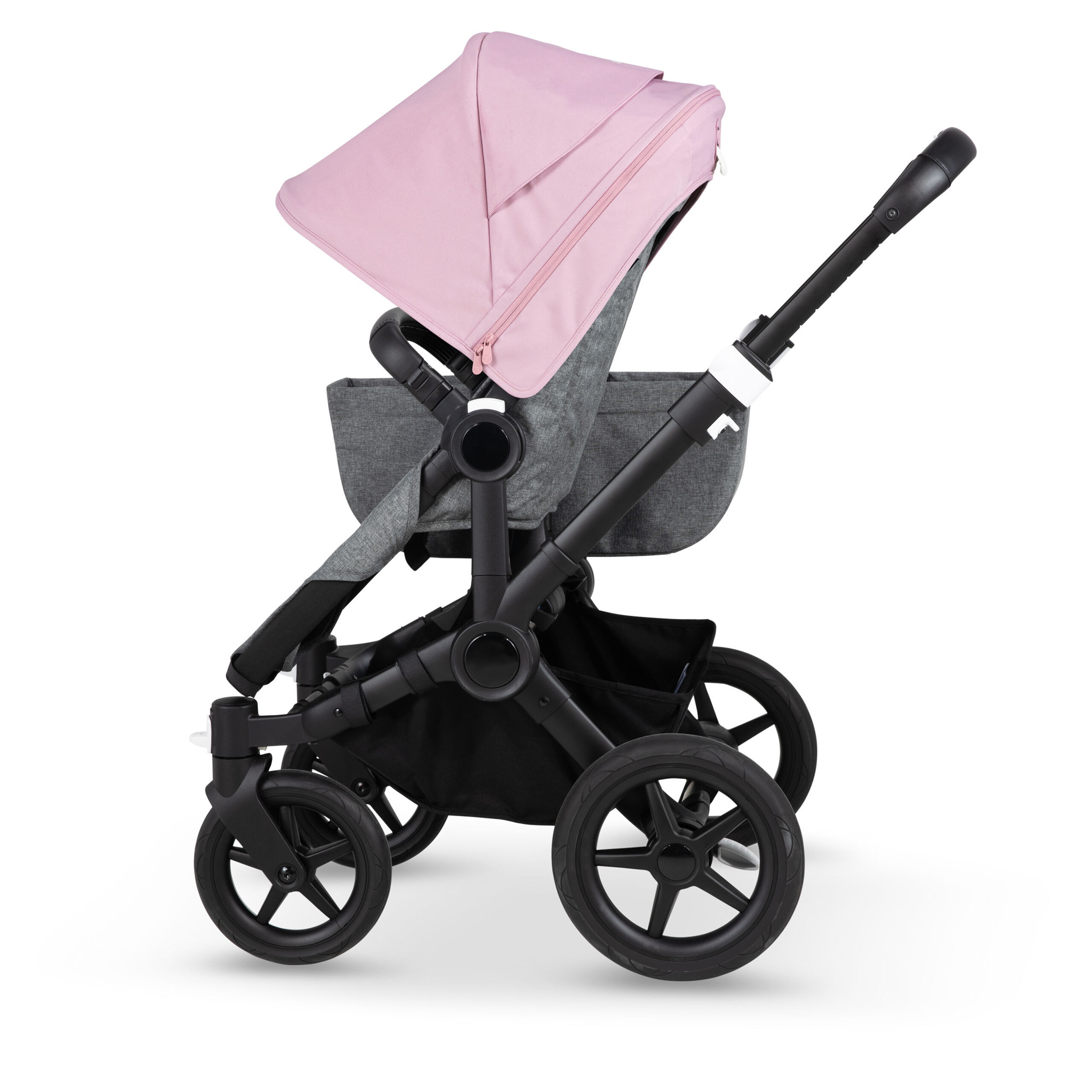 Bugaboo Donkey3 sun canopy SOFT PINK - Thumbnail Slide 3 of 22