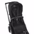 Bugaboo Dragonfly Plus seat stroller black base, desert taupe fabrics, misty white sun canopy - Thumbnail Slide 8 of 10