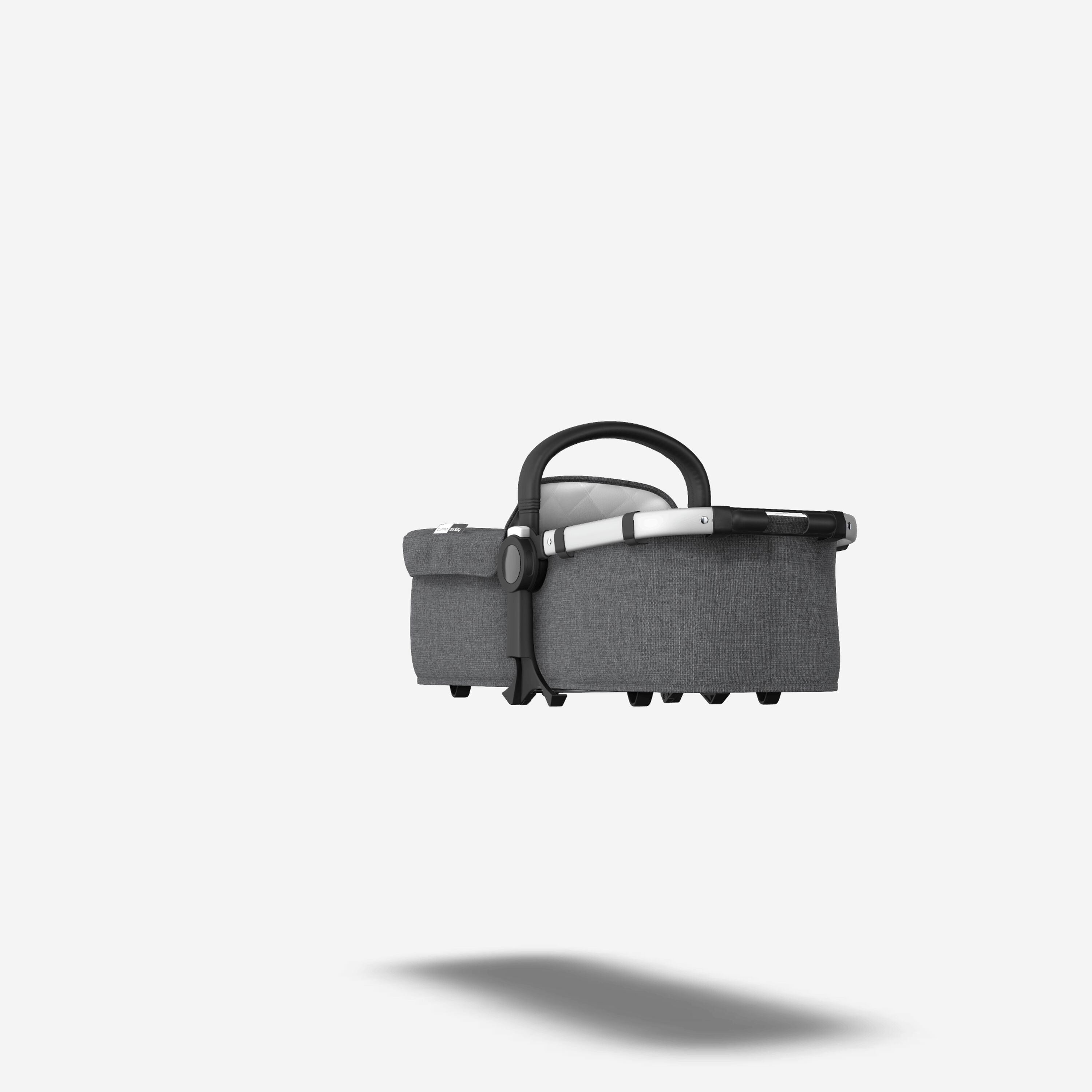 Bugaboo Donkey2 Classic carrycot fabr compl UK GREY MELANGE - Main Modal Image Slide 1 of 6