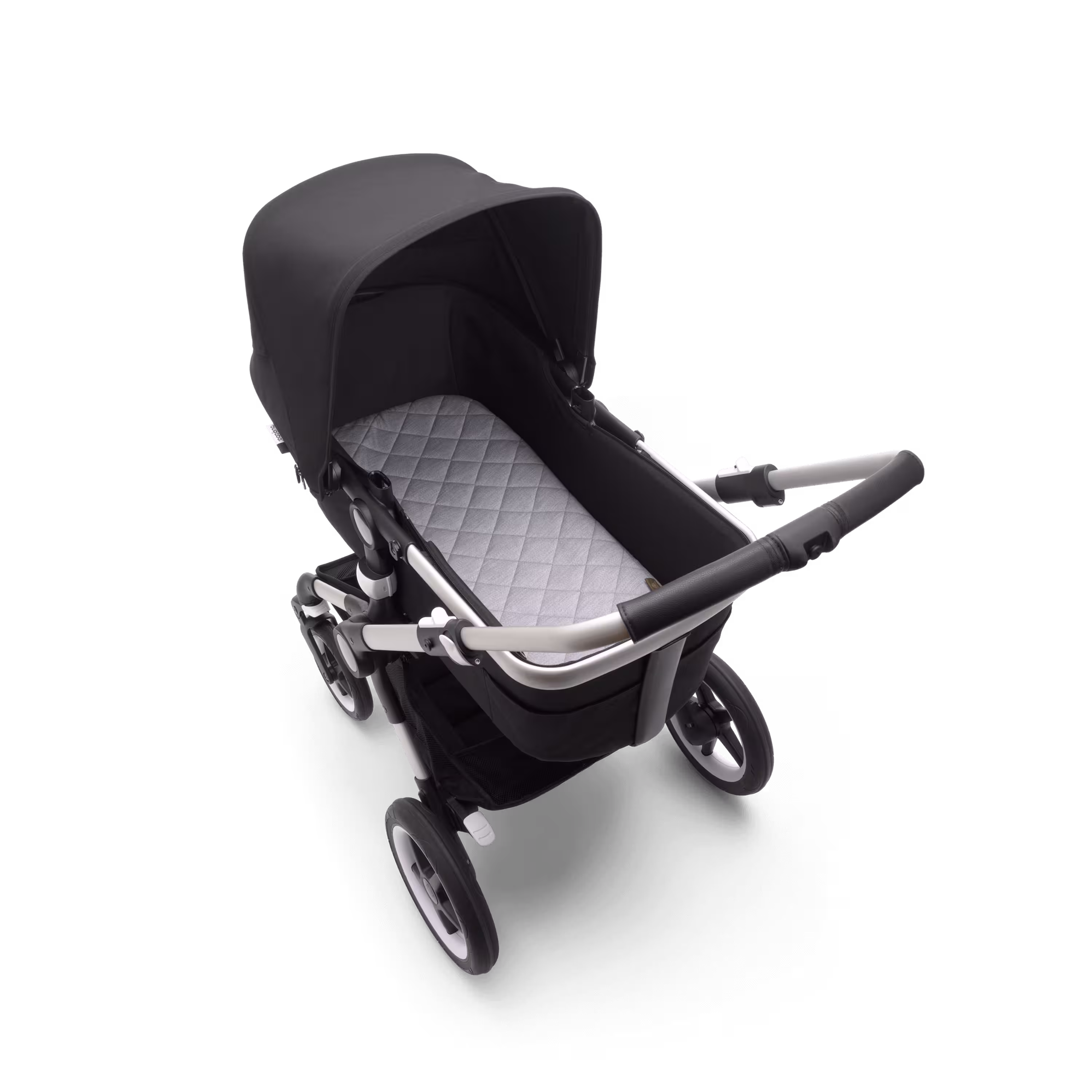 Bugaboo Wool Mattress Cover- GREY MELANGE - Main Modal Image Slide 2 of 5