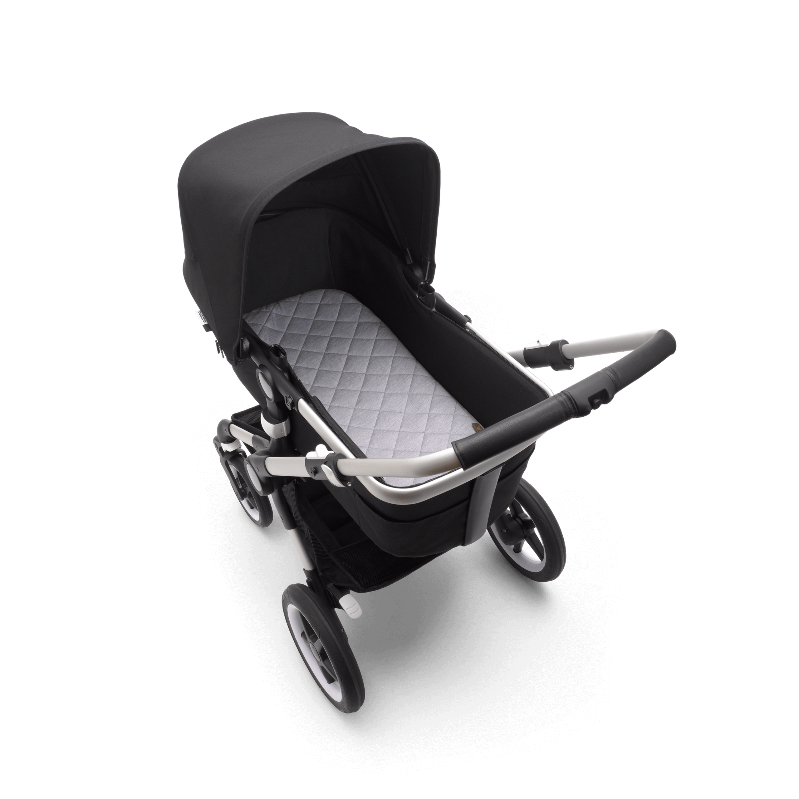 Bugaboo Wool Mattress Cover- GREY MELANGE - Thumbnail Slide 2 of 5
