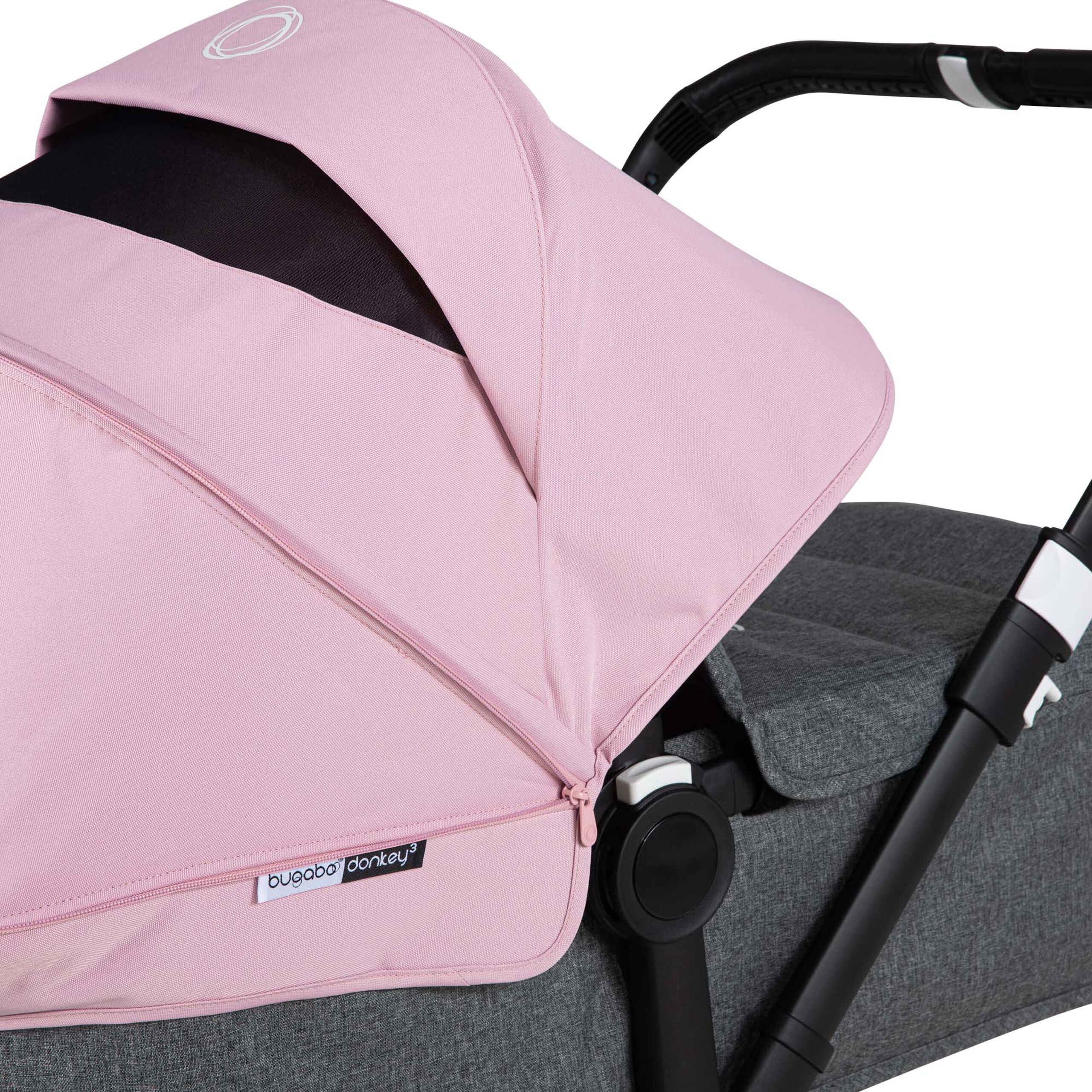 Bugaboo Donkey3 sun canopy SOFT PINK - Thumbnail Slide 21 of 22