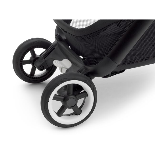 Bugaboo Butterfly seat stroller black base, stormy blue fabrics, stormy blue sun canopy - Main Image Slide 11 of 15