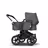 Bugaboo Donkey 3 Mono travel system grey melange sun canopy, grey melange fabrics, black base - Thumbnail Slide 6 of 19