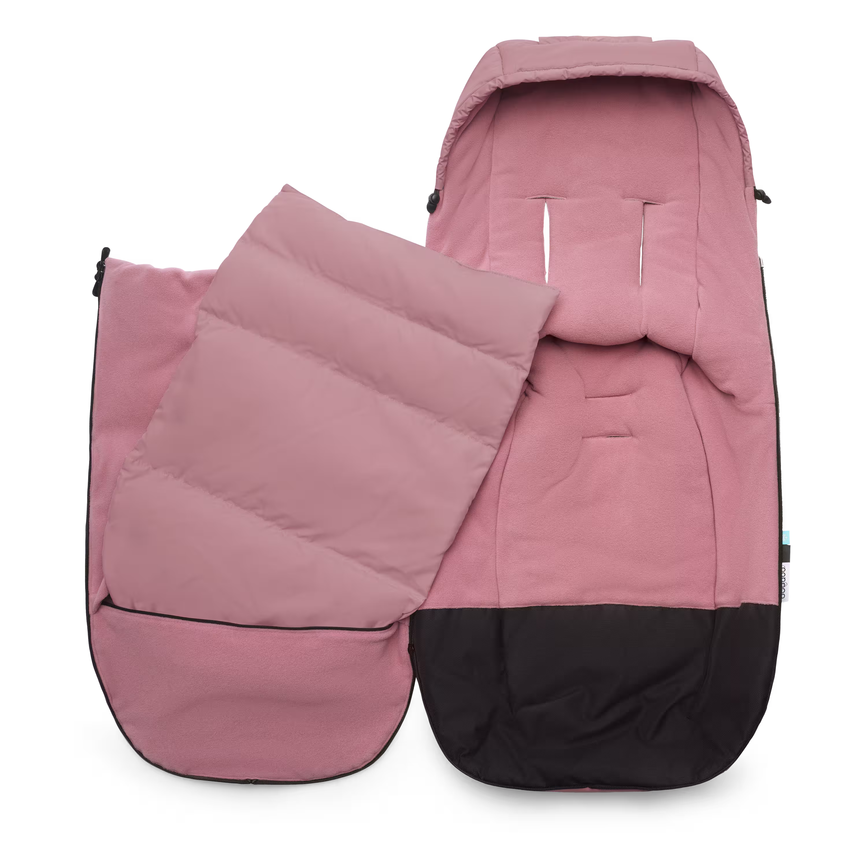 Bugaboo performance winter footmuff RW fabric NA EVENING PINK - Main Modal Image Slide 4 of 6