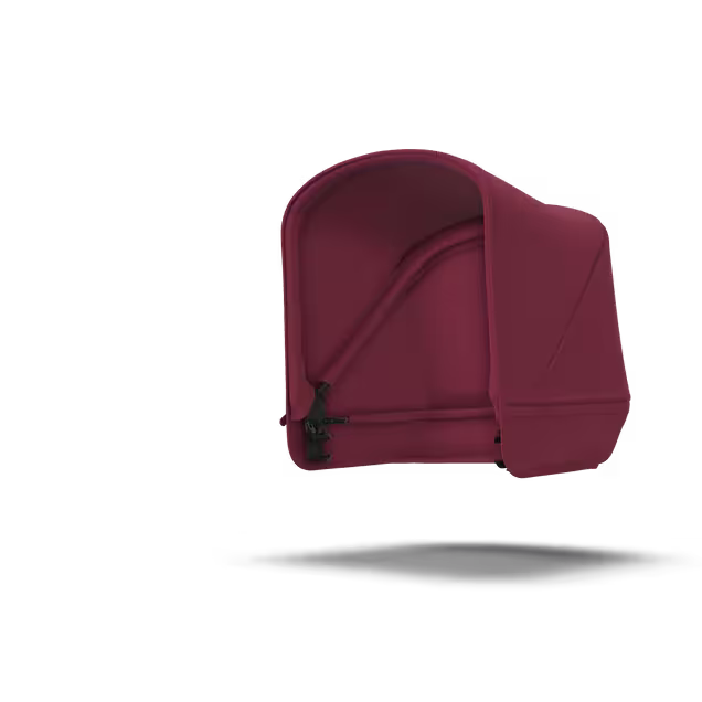 Bugaboo Donkey2 sun canopy RUBY RED - Main Image Slide 4 of 6