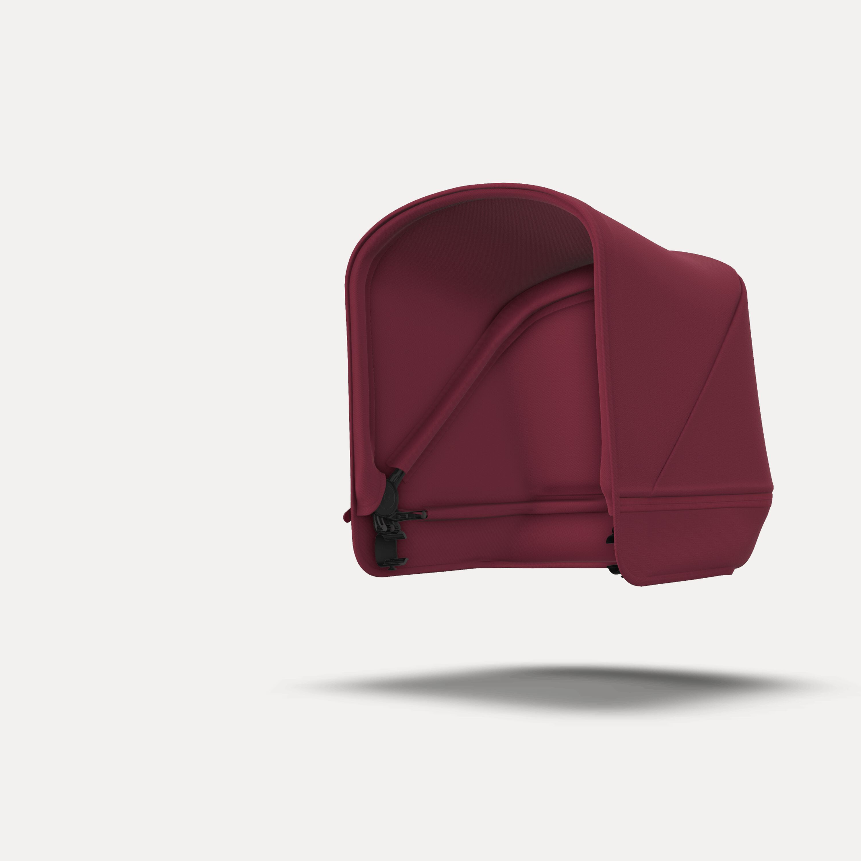 Bugaboo Donkey2 sun canopy RUBY RED - Main Modal Image Slide 4 of 6