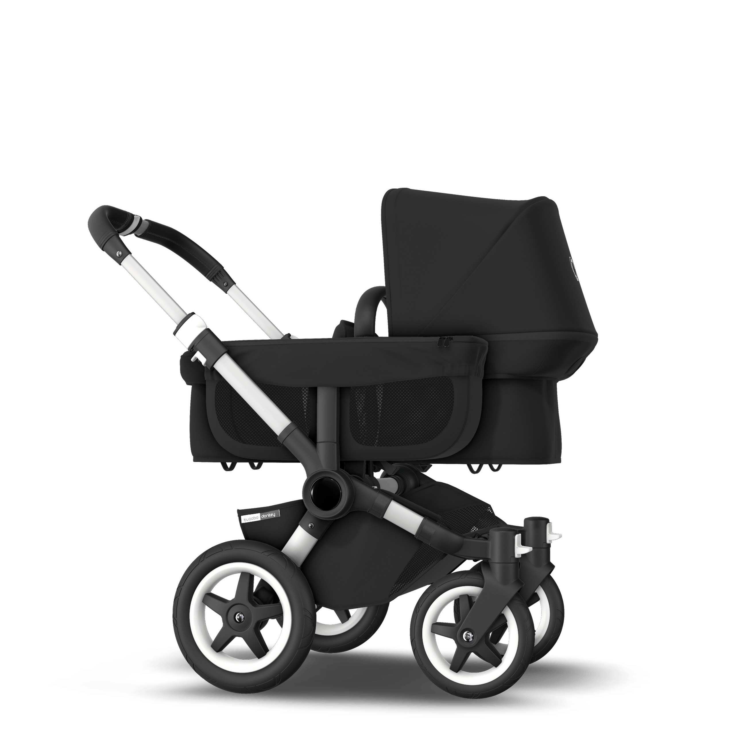 Refurbished Bugaboo Donkey2 Mono complete ALU/BLACK-BLACK - Thumbnail Slide 4 of 6