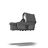 Bugaboo Donkey2 Classic style set complete CA GREY MELANGE - Thumbnail Slide 5 of 6