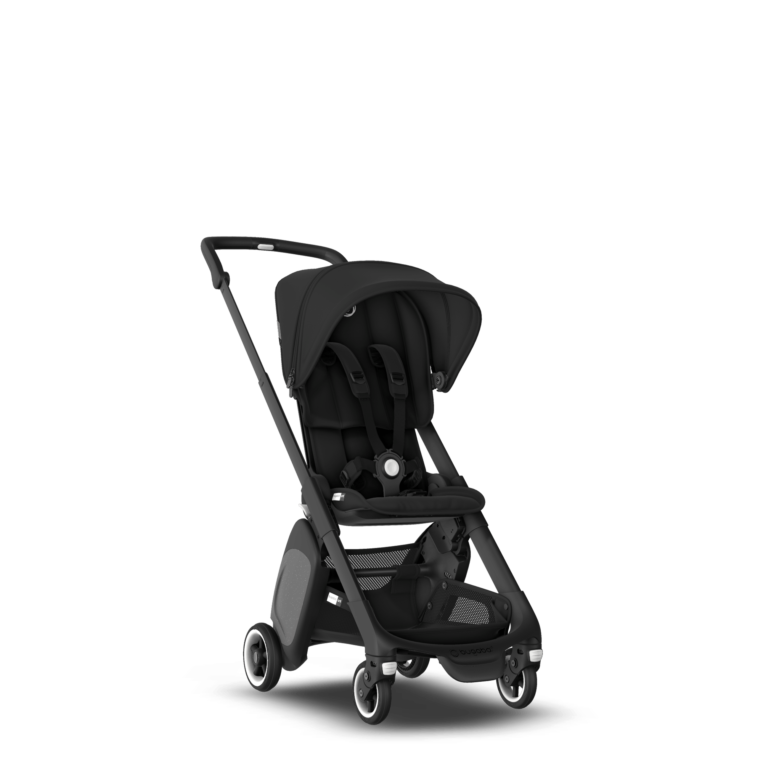 Bugaboo Ant seat stroller black sun canopy, black fabrics, black base - Thumbnail Slide 1 of 6