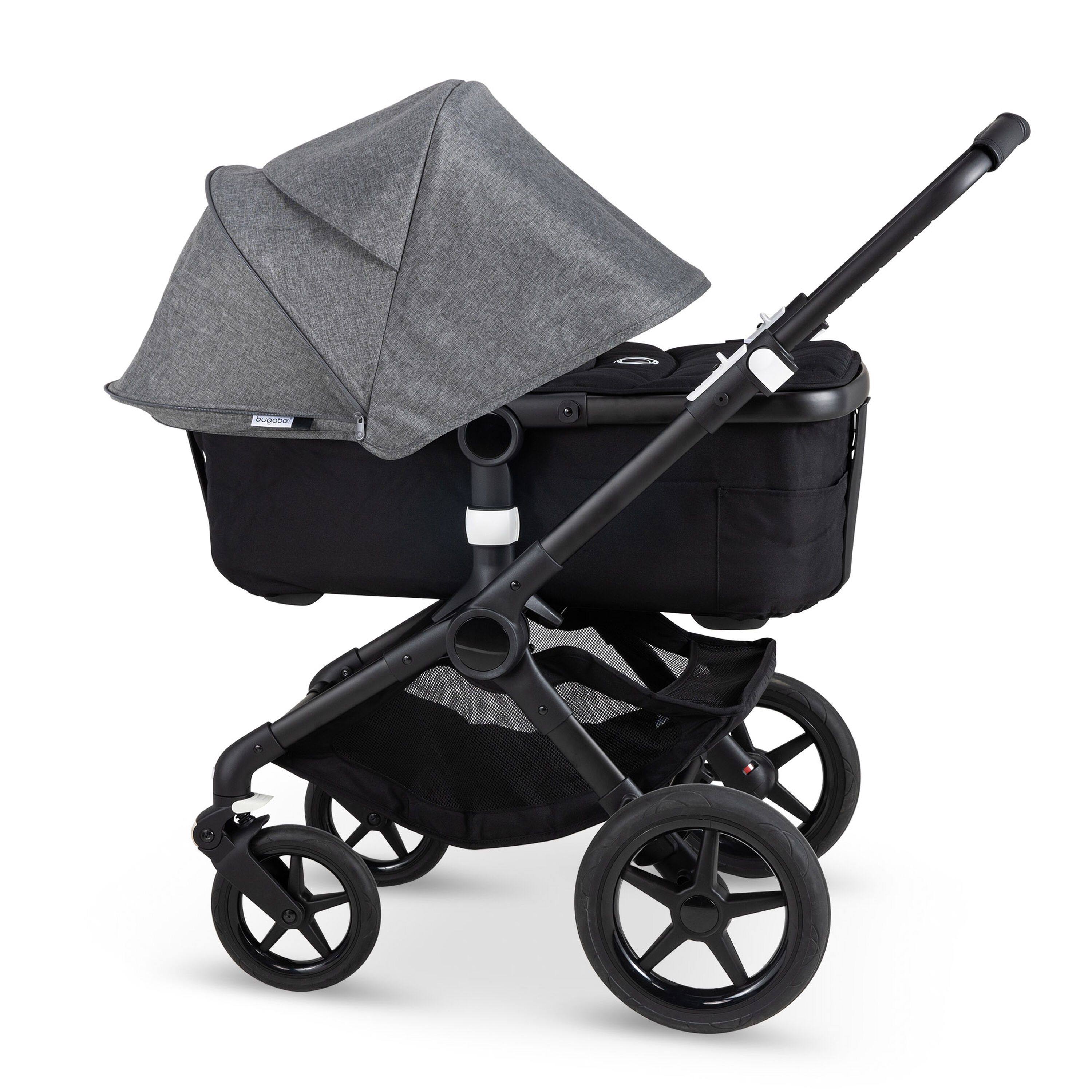Refurbished Bugaboo Fox 3/Lynx sun canopy GREY MELANGE (NR) - Main Modal Image Slide 18 of 21